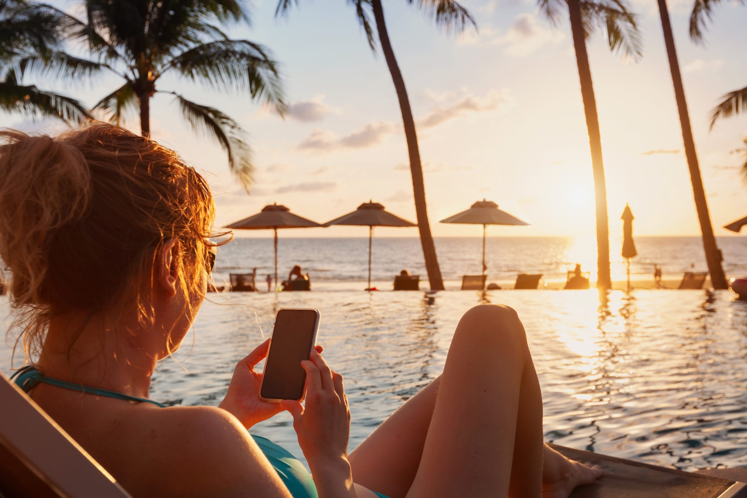 Small Business Owner on Holiday